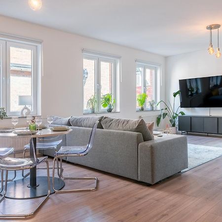 Luxurioeses Apartment, 10Min Innenstadt, Parkplatz แอร์ฟวร์ท ภายนอก รูปภาพ