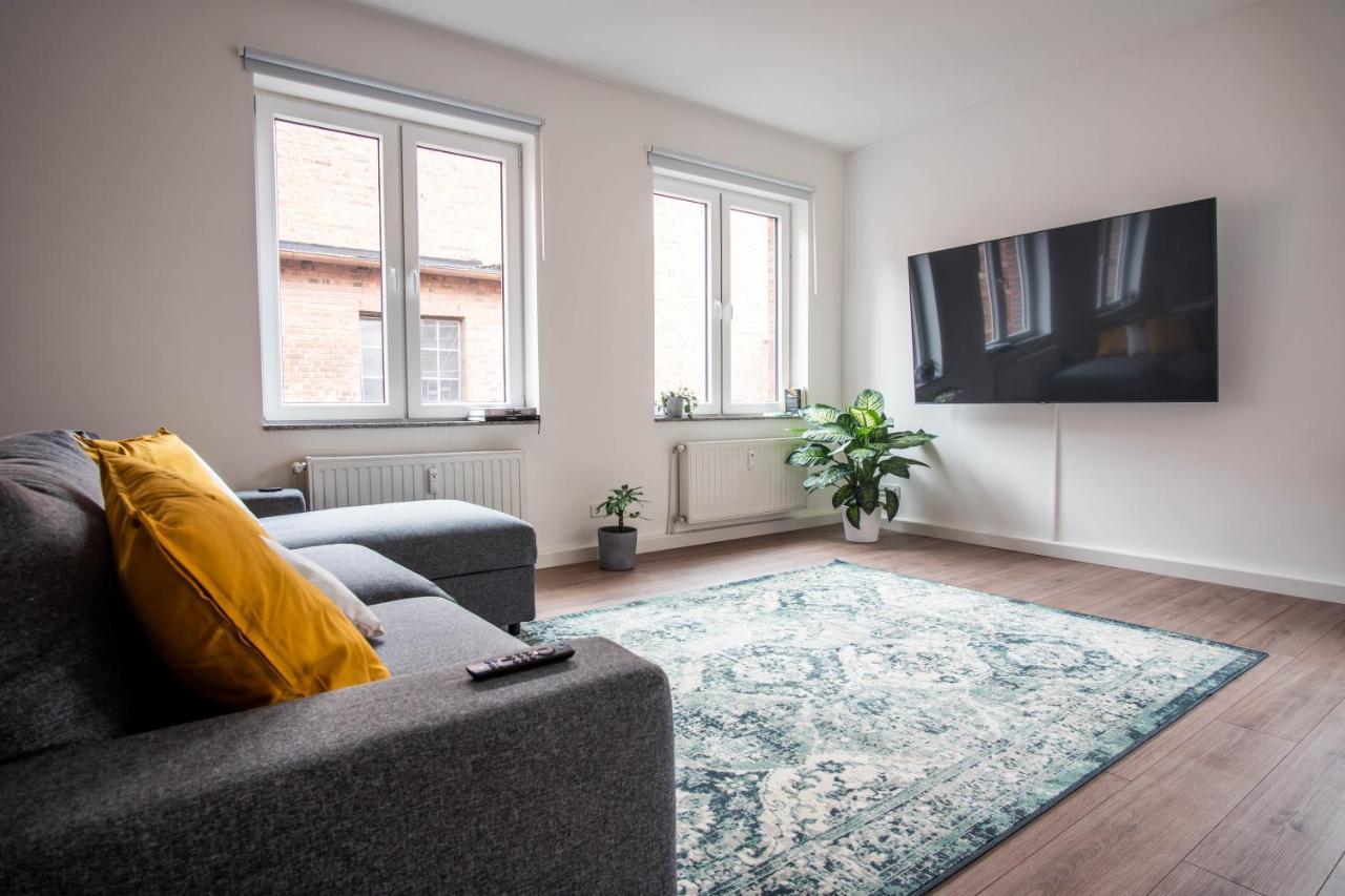 Luxurioeses Apartment, 10Min Innenstadt, Parkplatz แอร์ฟวร์ท ภายนอก รูปภาพ