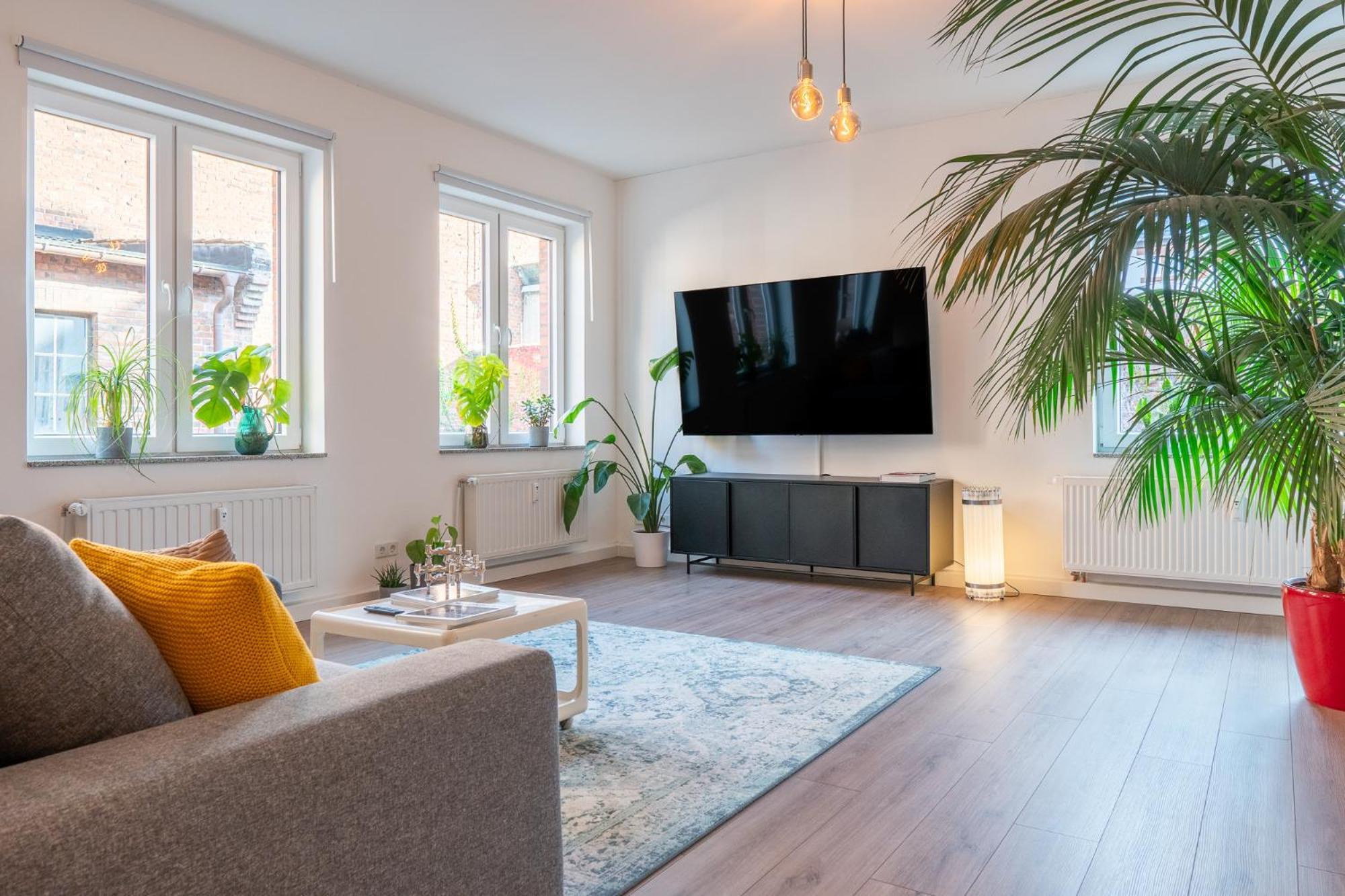 Luxurioeses Apartment, 10Min Innenstadt, Parkplatz แอร์ฟวร์ท ภายนอก รูปภาพ